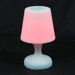 Lampe de table musicale lumineuse LED Bluetooth SOUND, lampe musicale lumineuse de table rouge