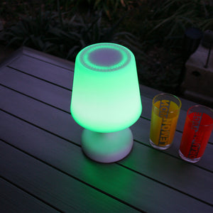 Lampe de table musicale lumineuse LED Bluetooth SOUND, lampe musicale lumineuse de table verte