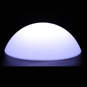 Lampe lumineuse LED DEMI-SPHÈRE, lampe décorative en forme de demi sphère lumineuse blanc