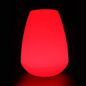 Lampe lumineuse déco LED, lampe lumineuse décorative rouge