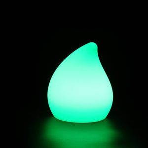 Lampe lumineuse LED GOUTTE D'EAU, lampe décorative led en forme de goutte d'eau vert