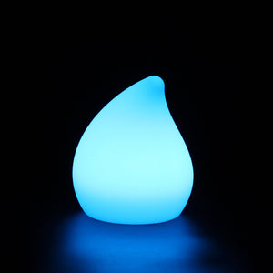 Lampe lumineuse LED GOUTTE D'EAU, lampe décorative led en forme de goutte d'eau bleu