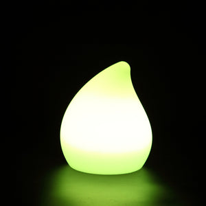 Lampe lumineuse LED GOUTTE D'EAU, lampe décorative led en forme de goutte d'eau jaune
