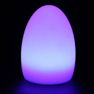 Lampe lumineuse LED DUNE, lampe décorative led lumineuse en forme de roche violet