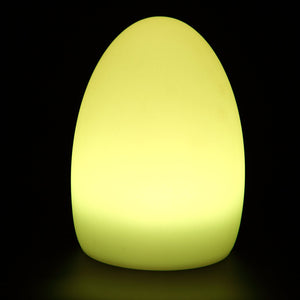 Lampe lumineuse LED DUNE, lampe décorative led lumineuse en forme de roche jaune