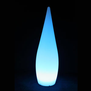 Lampe lumineuse LED CIME, lampe décorative lumineuse violette bleu clair