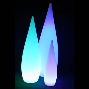 Lampe lumineuse LED CIME, trio de lampe décorative lumineuse de différente taille