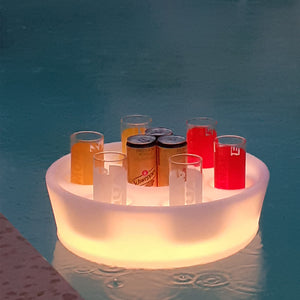 Bar pour piscine LED flottant